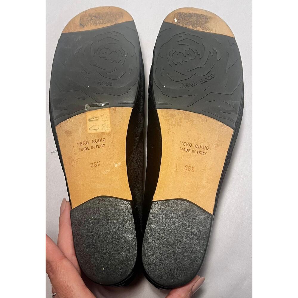 Taryn Rose Brice Velvet Python Flats Women's sz. 36.5 or 6.5 US - Picture 7 of 7